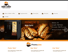 Tablet Screenshot of makecoffee.com.br